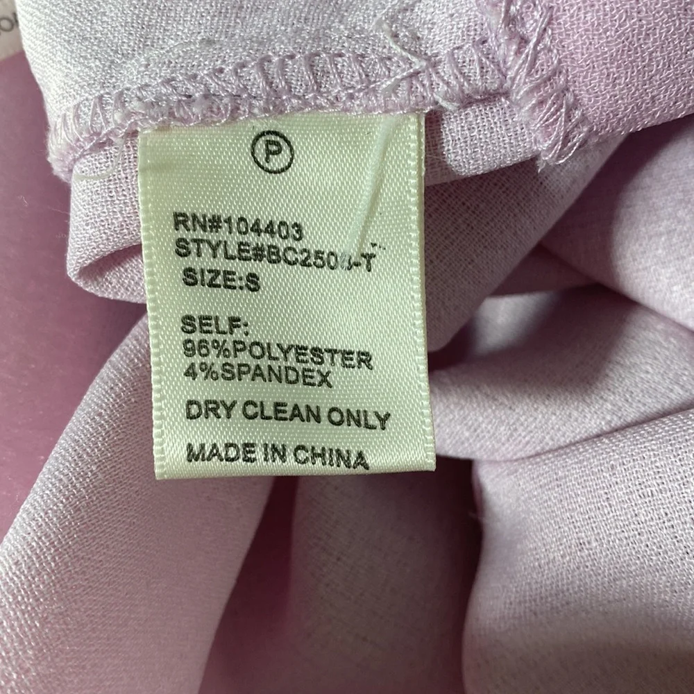 NWT!!Joa Los Angeles Pink Crop Top w/ Jeweled Neck - Picture 8 of 8